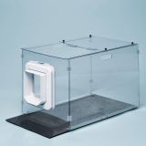 meowspace microchip selective pet enclosure